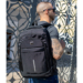  Batoh s držiakom na notebook v čiernej farbe 8003-black