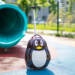 Detský kufor Penguin s kolieskami