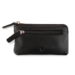 Kožená kľúčenka Roncato čierna R-2908 Black