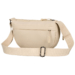 Priestranná dámska taška Fanny Pack/Bag v béžovej farbe