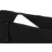 Priestranná dámska taška Fanny Pack/Bag v čiernej farbe