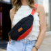 Priestranný dámsky balík Fanny Pack Módna farba